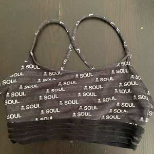 Soul cycle low impact sports bra